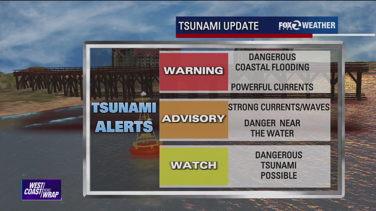 Bay area tsunami warning live