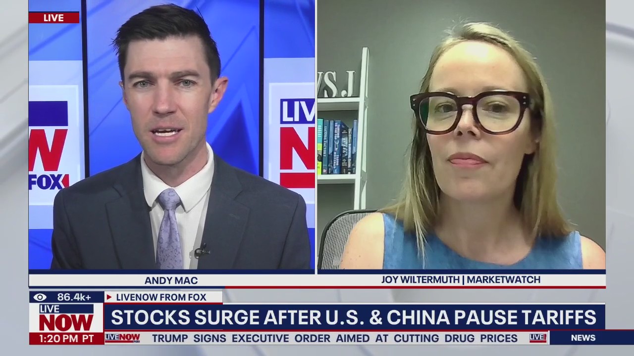 Stocks surge after U.S., China pause tariffs