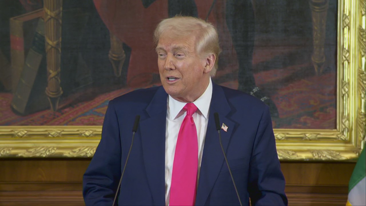 President Trump attends "Friends of Ireland" Luncheon