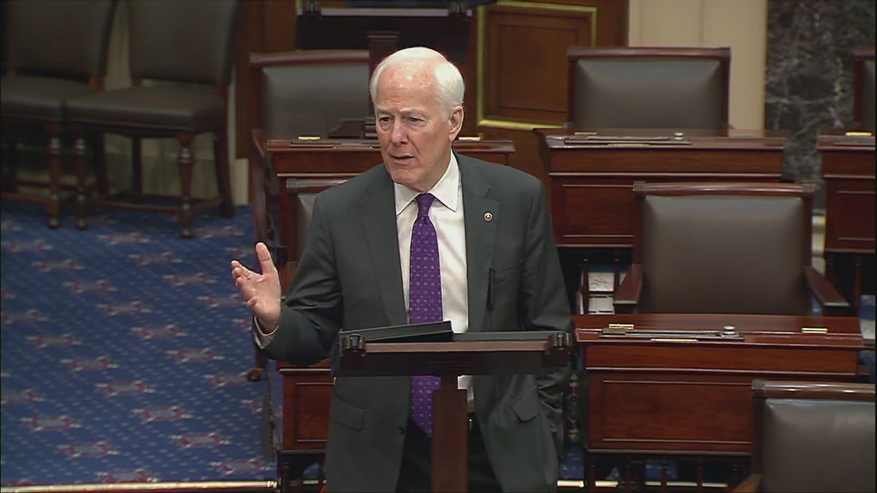 Sen. Cornyn on hearing into Biden's presidency