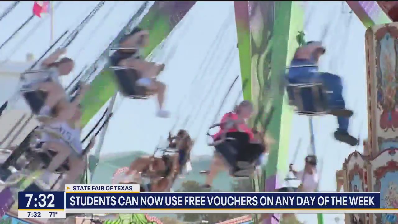 Students can now use State Fair tickets on weekends