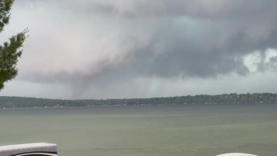 Tornado reported on East Gull Lake