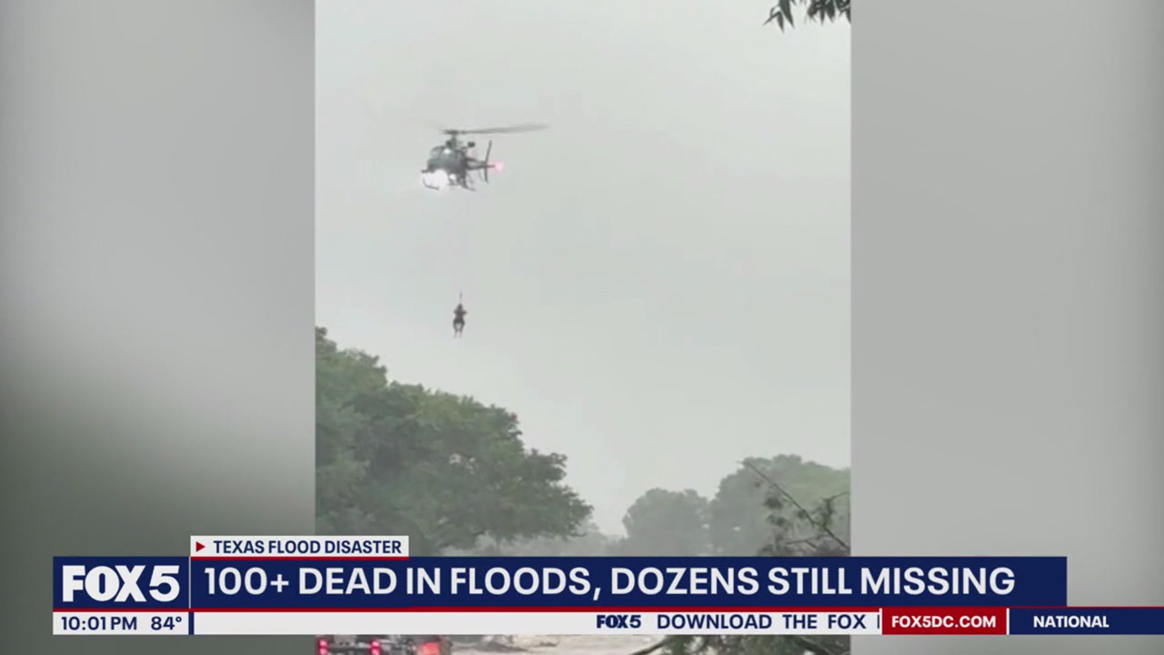 More than 100 people pronounced dead following Texas floods