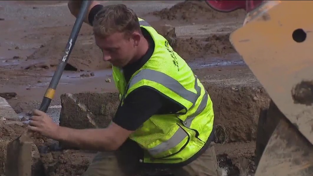 San Francisco homes flood after water main break