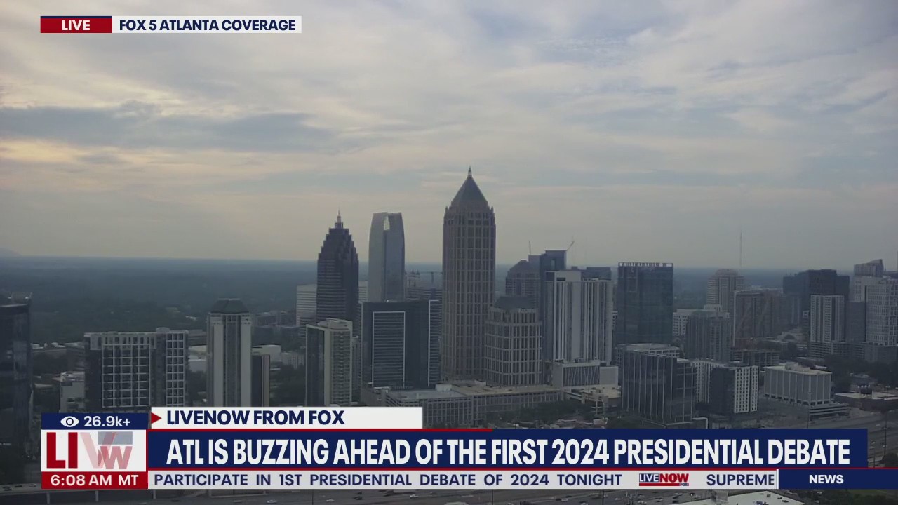 Biden & Trump to face off in Atlanta tonight
