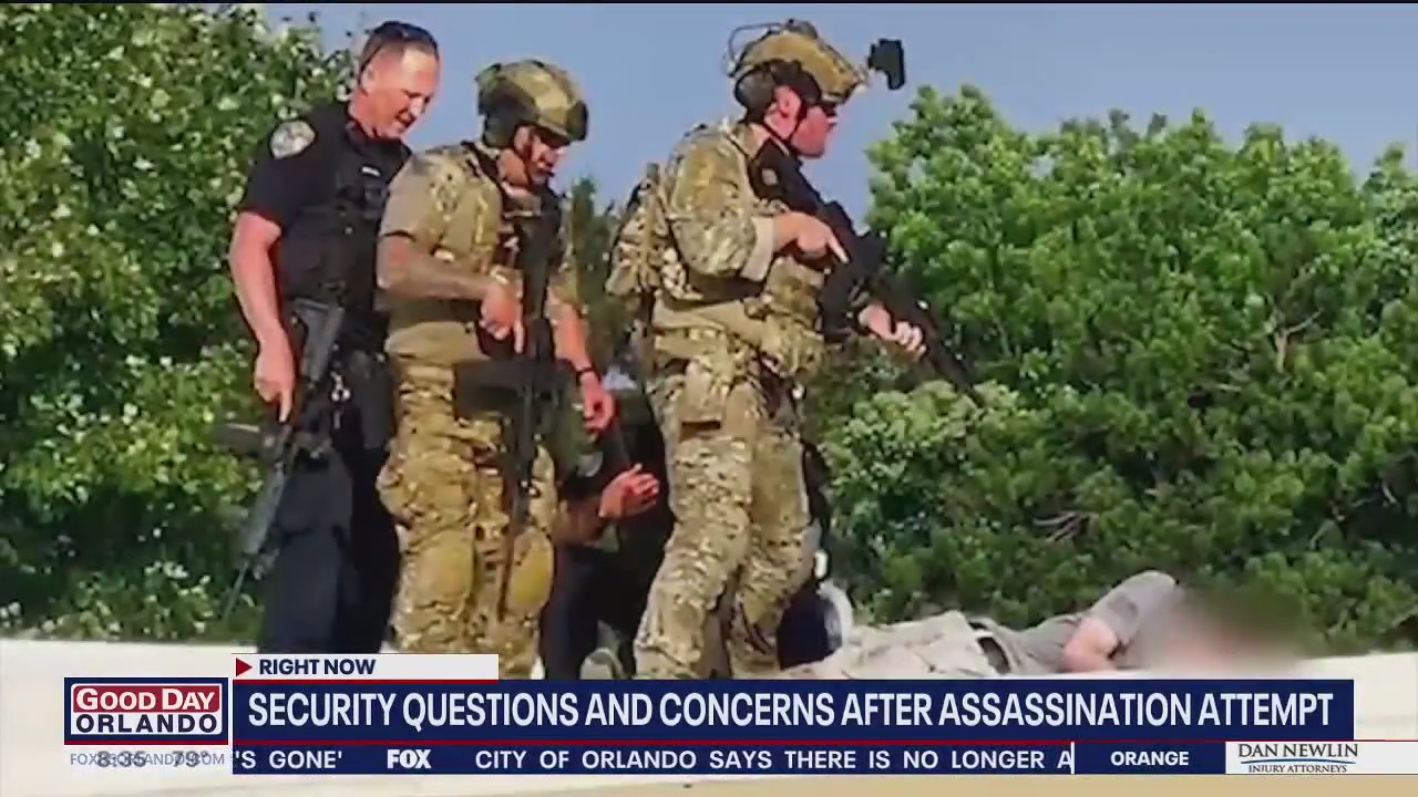 Security questions, concerns after Trump assassination attempt