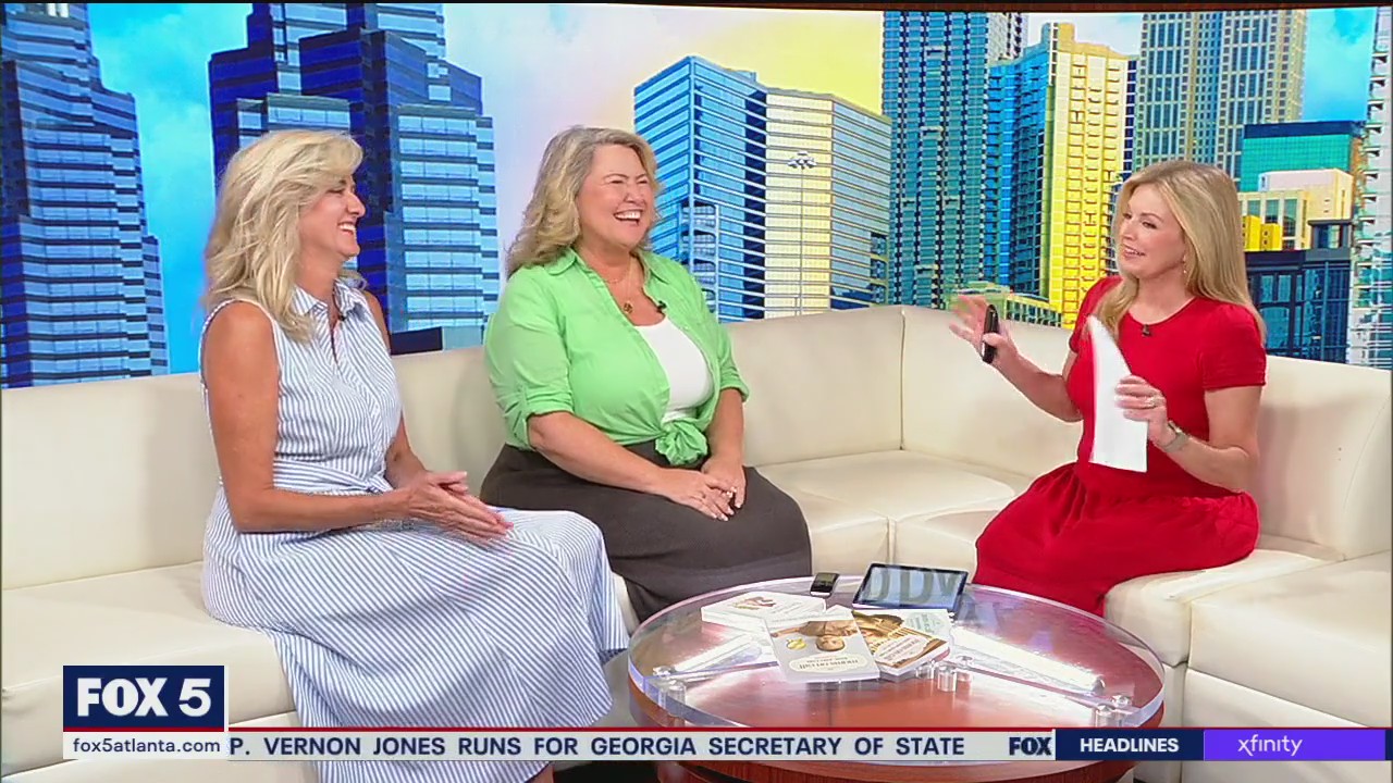 Laura Hunter and Jennifer Walker celebrate 20 years of Moms on Call