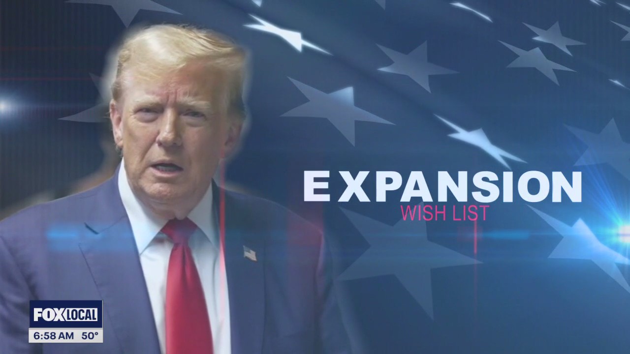 President-elect Trump touts U.S. expansion plans