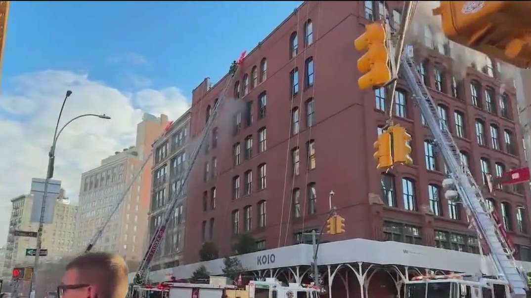 2 firefighters injured in SoHo apartment fire