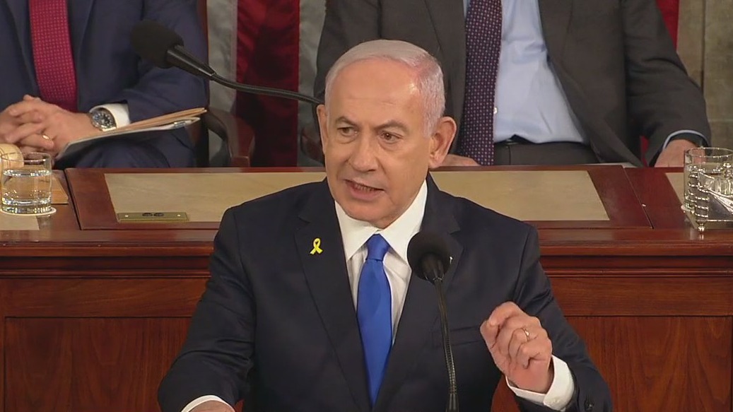 Netanyahu delivers fiery speech before Congress