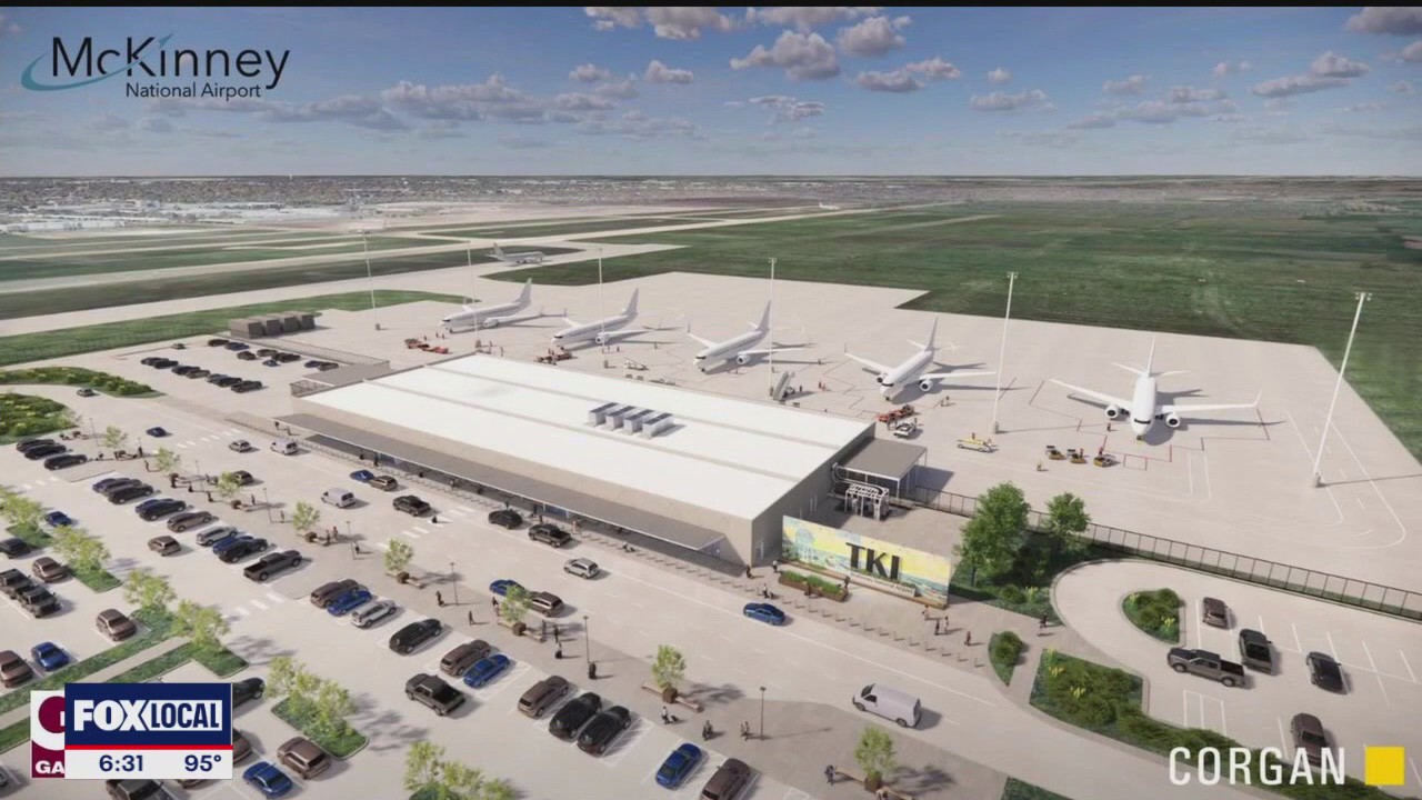 McKinney Airport passenger terminal construction begins