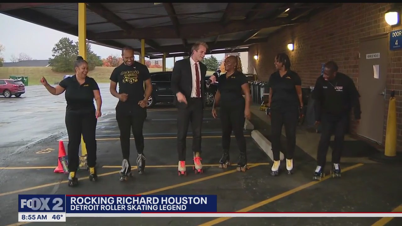 Rockin' Richard Houston rolls into Fox 2 to get fit