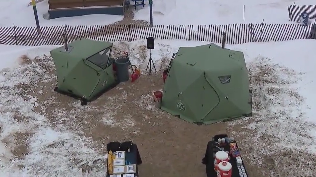Coffee and Contrast at Bradford Beach