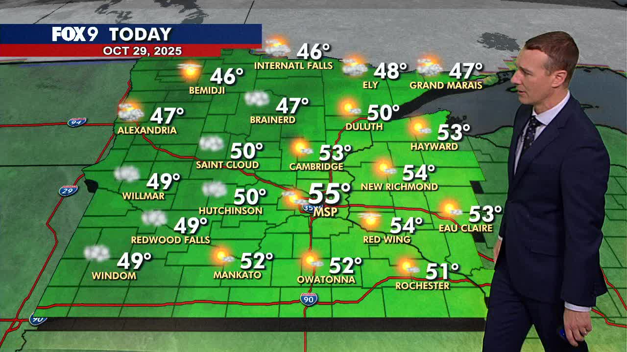 MN weather: Sunny afternoon for Wednesday