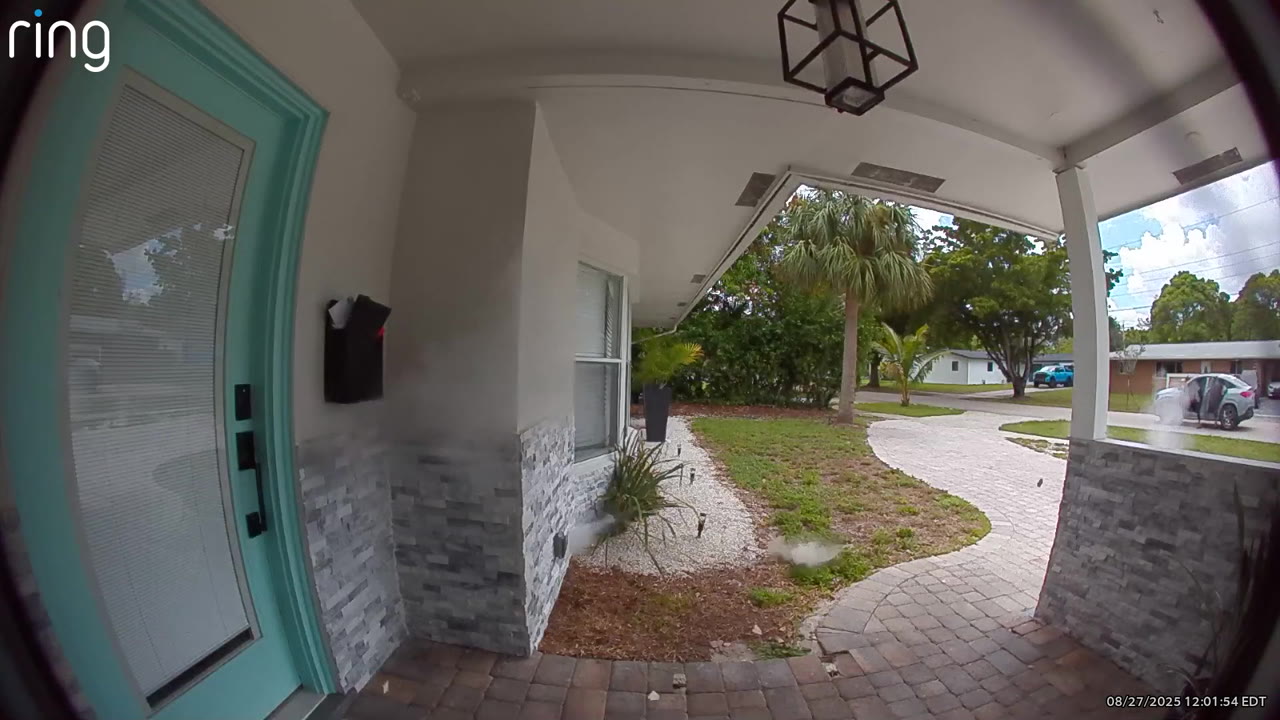 Doorbell camera captures gunmen opening fire on Florida home