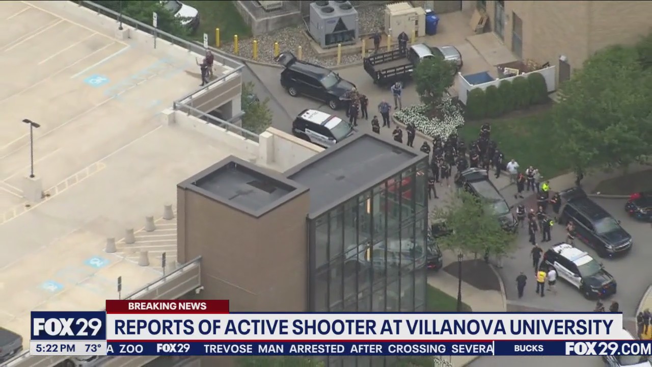 Reports of active shooter at Villanova University