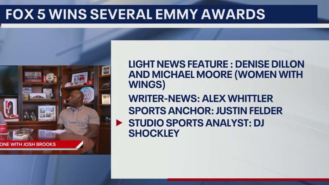 FOX 5 wins several Emmy awards