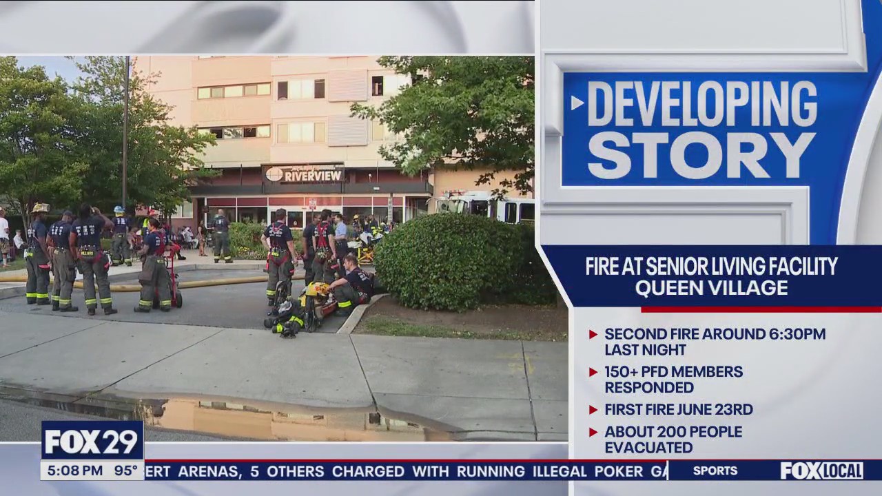 Tenants displaced again after another fire breaks out at apartment building