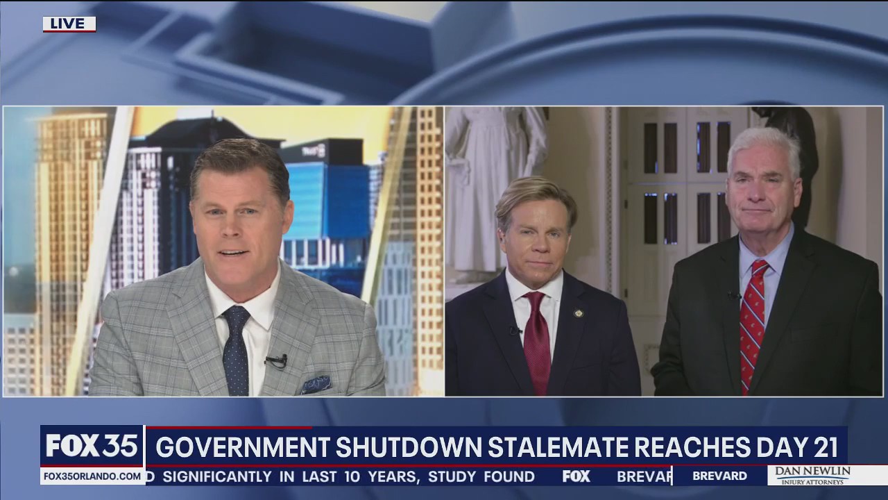 Government shutdown Day 21: GOP leaders react