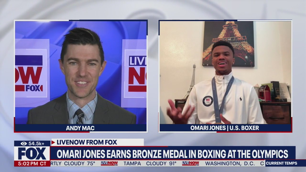 U.S. boxer Omari Jones earns bronze medal