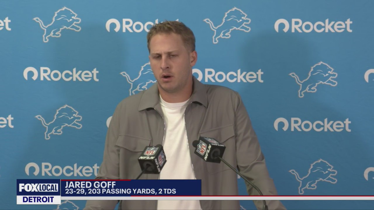 Jared Goff talks called back touchdown catch, lack of execution against Chiefs in loss