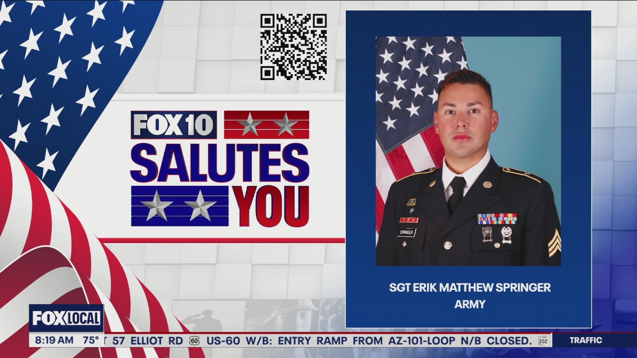FOX 10 Salutes: Erik Matthew Springer