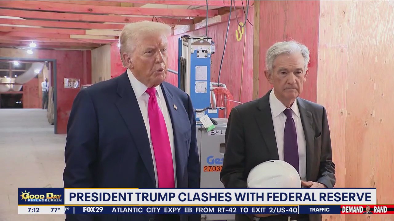 Trump, Powell bicker during Federal Reserve visit