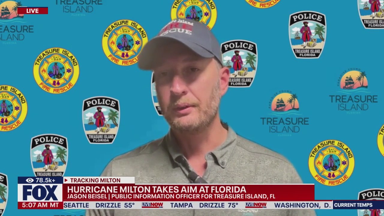 Treasure Island, FL prepares for Hurricane Milton