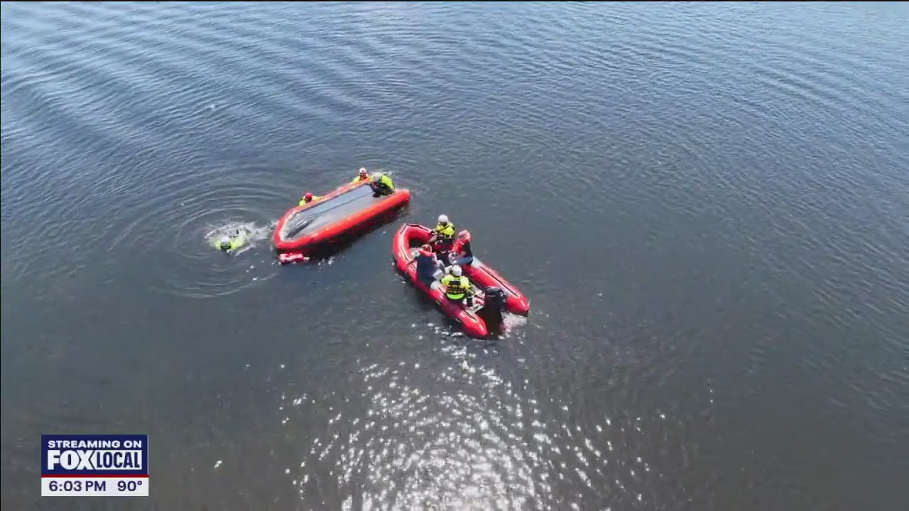 Pasco firefighters train for high-water rescues