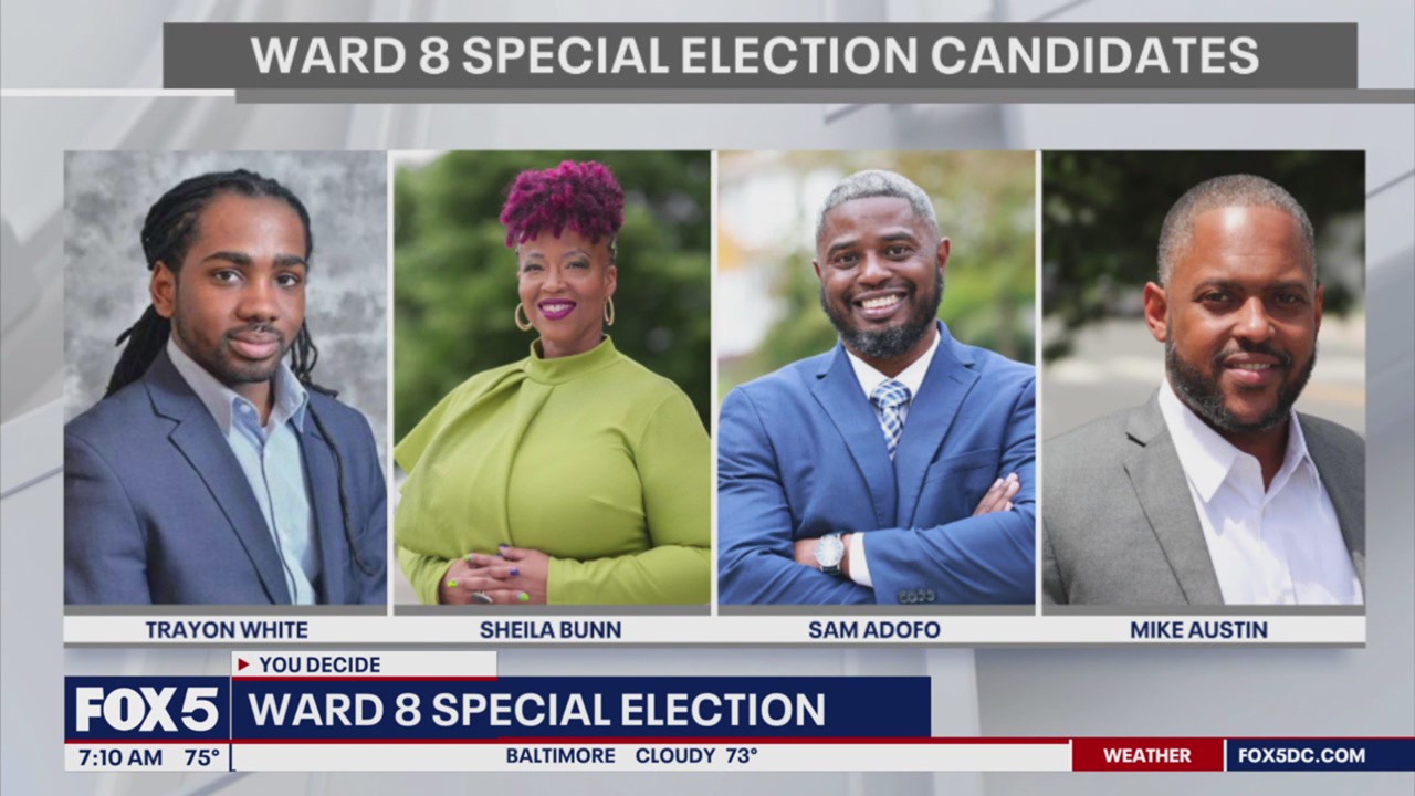 DC Ward 8 voters head to the polls