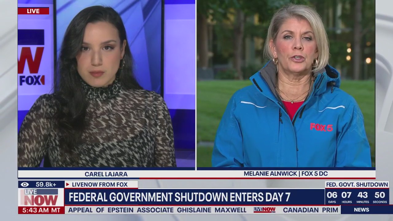 Federal government shutdown enters Day 7