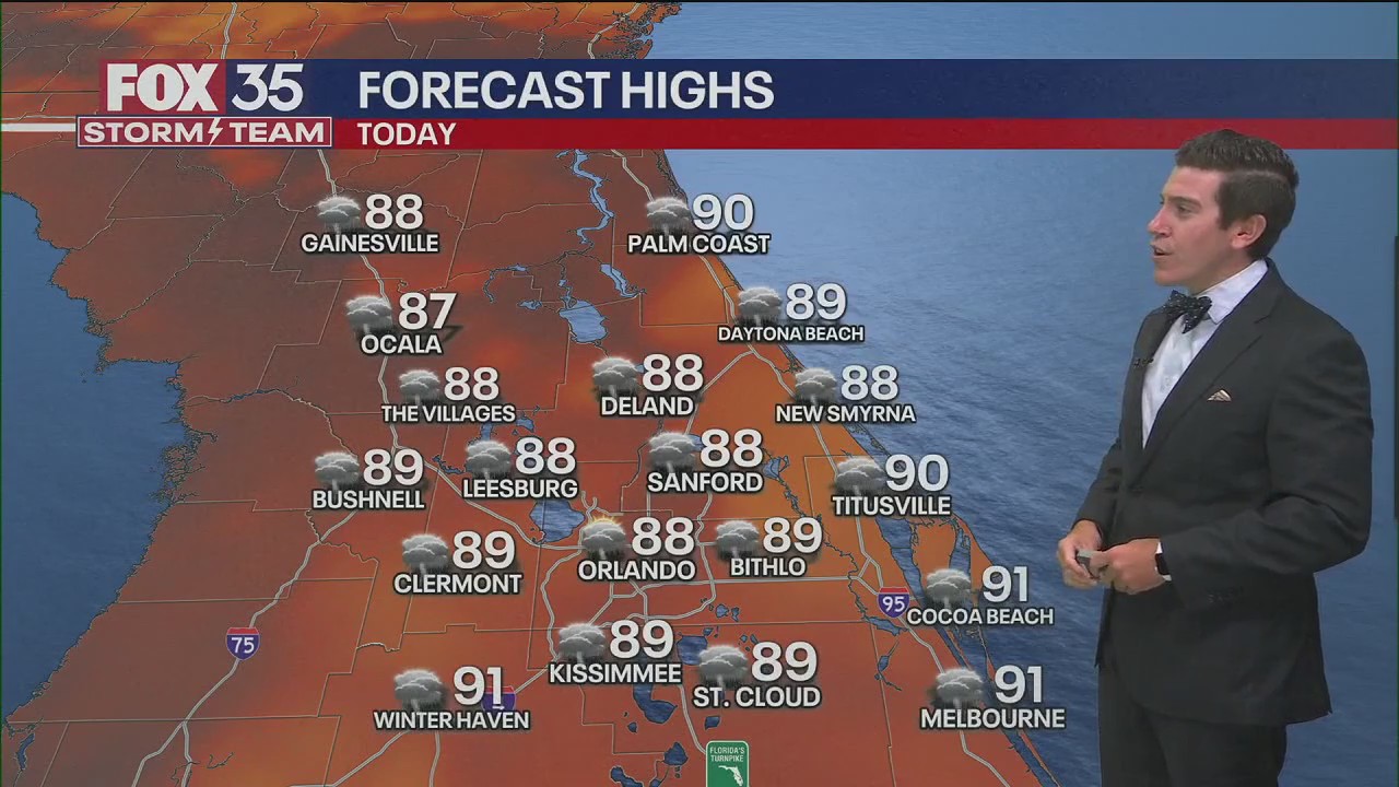 Orlando AM Weather AM Forecast: August 23, 2025