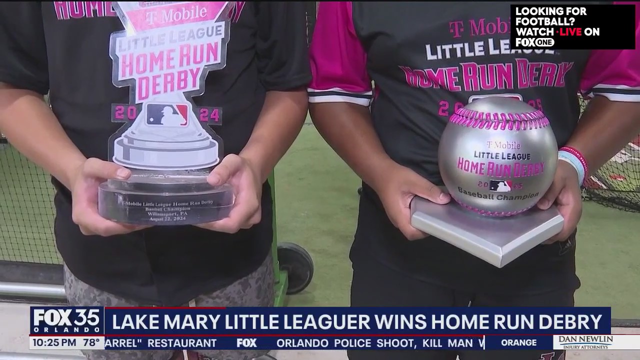 Lake Mary Little Leaguer wins Home Run Derby