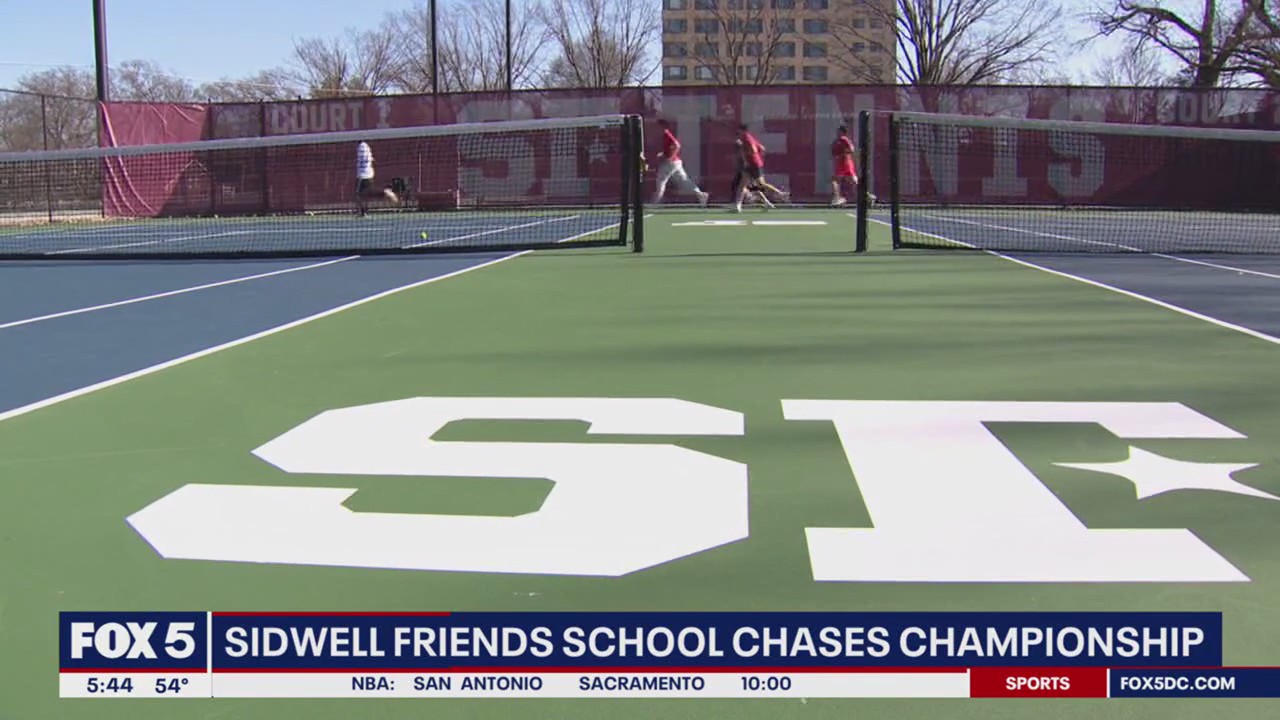Sidwell Friends School tennis team chasing championship win