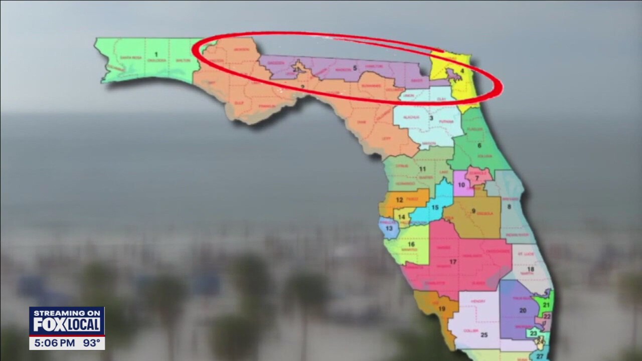 Gov. DeSantis floats idea of redrawing districts while speaking in Manatee County