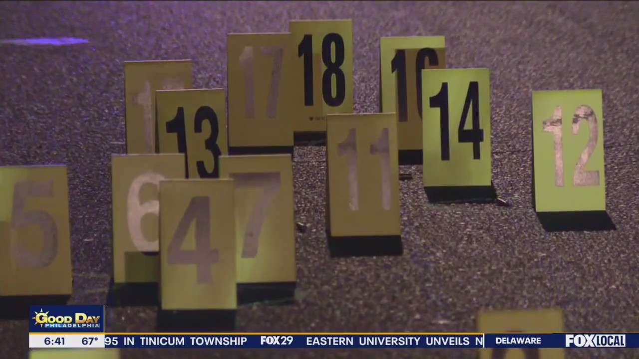 Woman shot and killed while standing on front porch in Philadelphia
