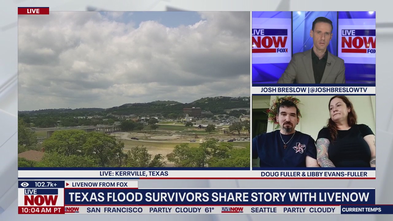 Texas couple shares story of survival as water rose