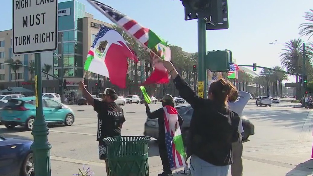 JD Vance visit to Orange County draws protests