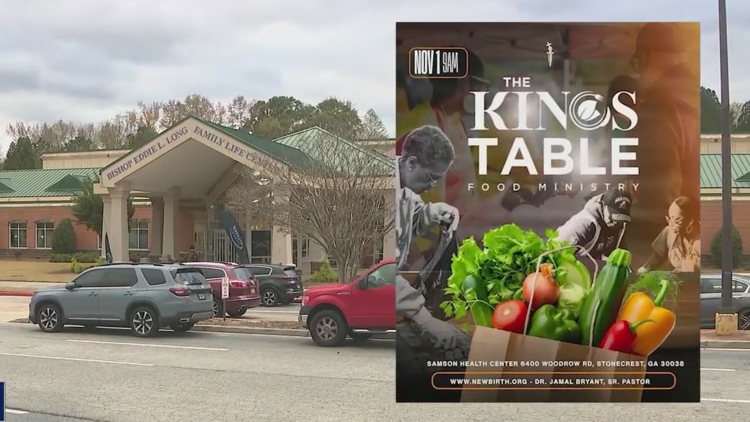 New Birth steps up to help as SNAP steps out