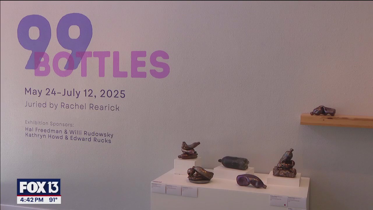 New exhibit at Florida CraftArt showcases '99 bottles'