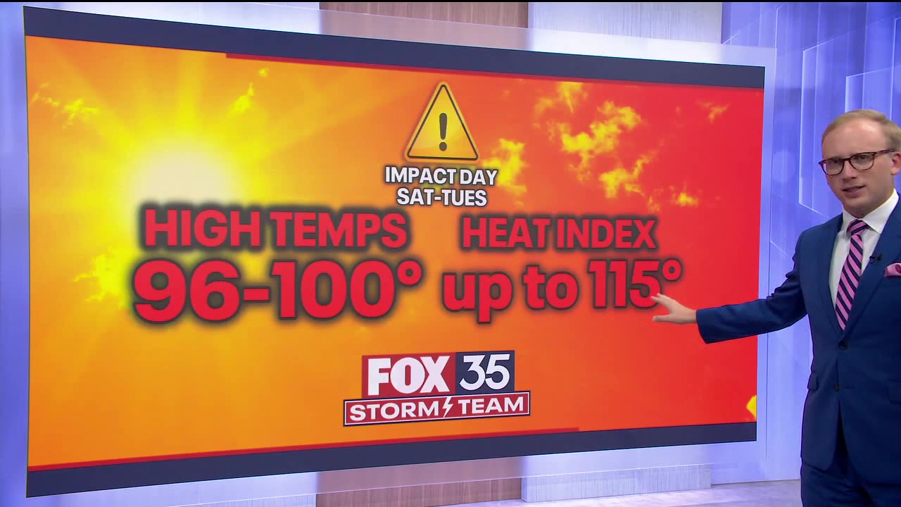Record-breaking heat wave hitting Central Florida