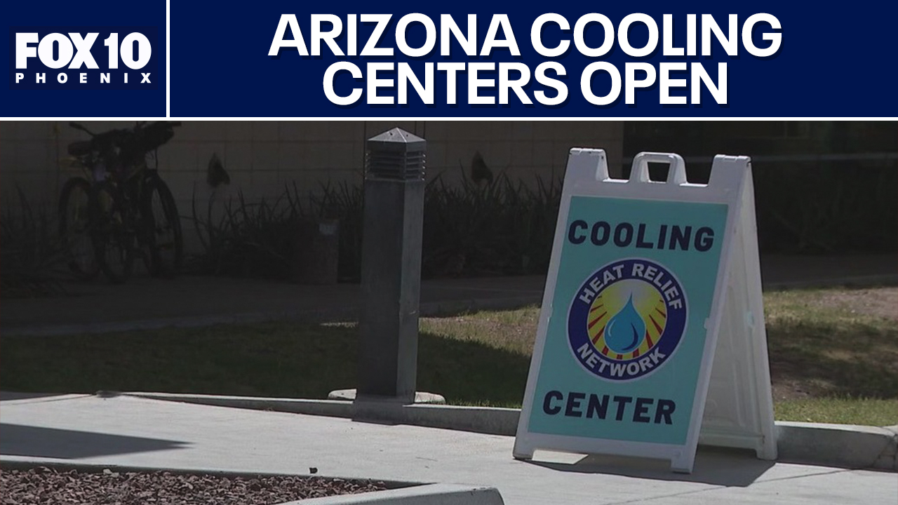Cooling centers open throughout Maricopa County