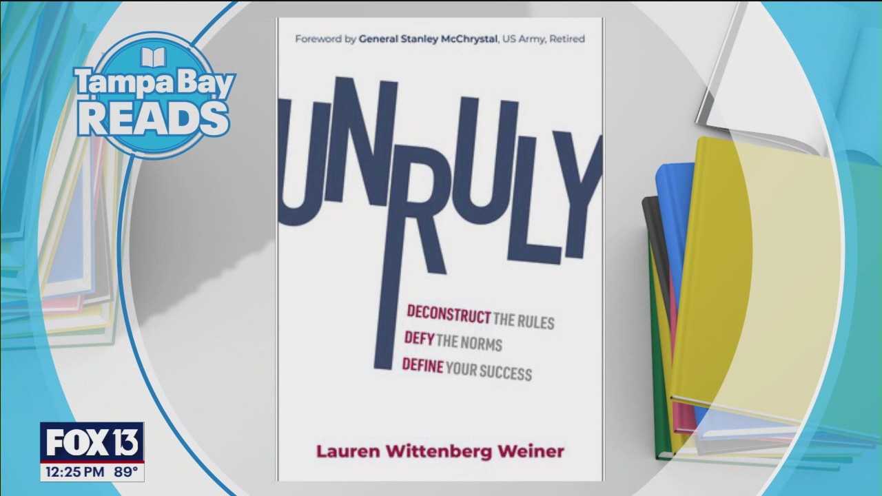 Bay Area author touts her new book, 'Unruly'