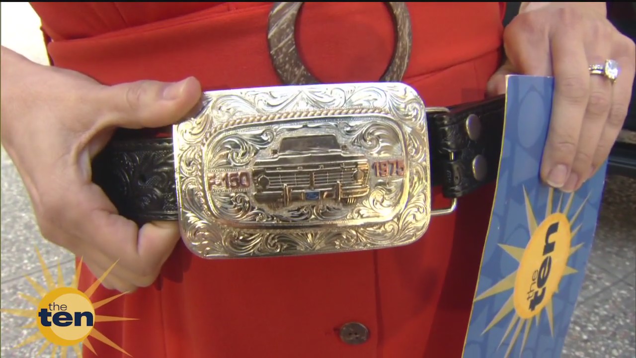 Ford 'Truckle' belt buckle opens trucks | The Ten