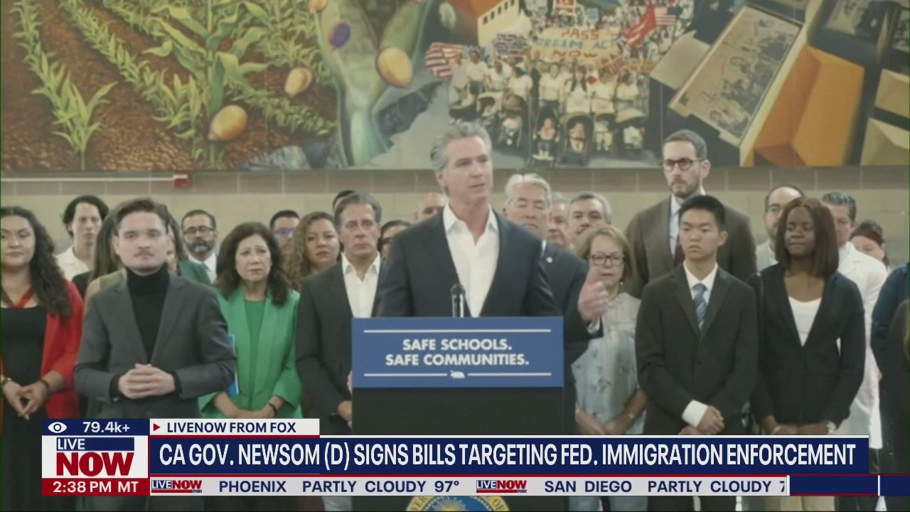 Gov. Newsom goes after federal immigration operations