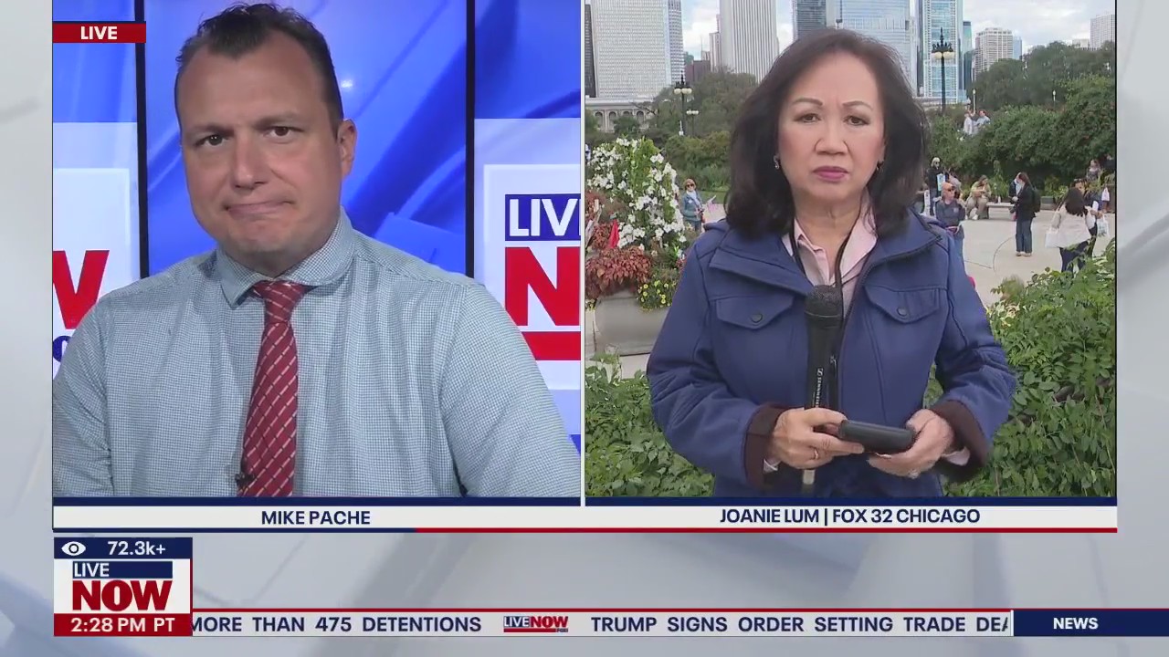 Protesters in Chicago brace for National Guard