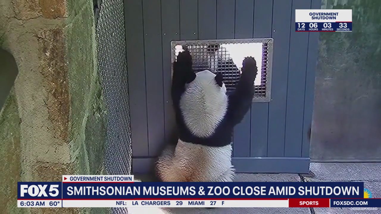 Government Shutdown 2025: Smithsonian museums, National Zoo close