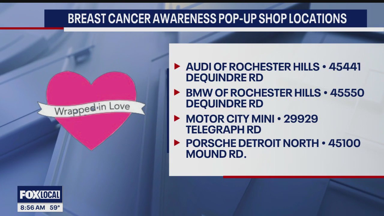 Breast Cancer Awareness Pop-up Shops