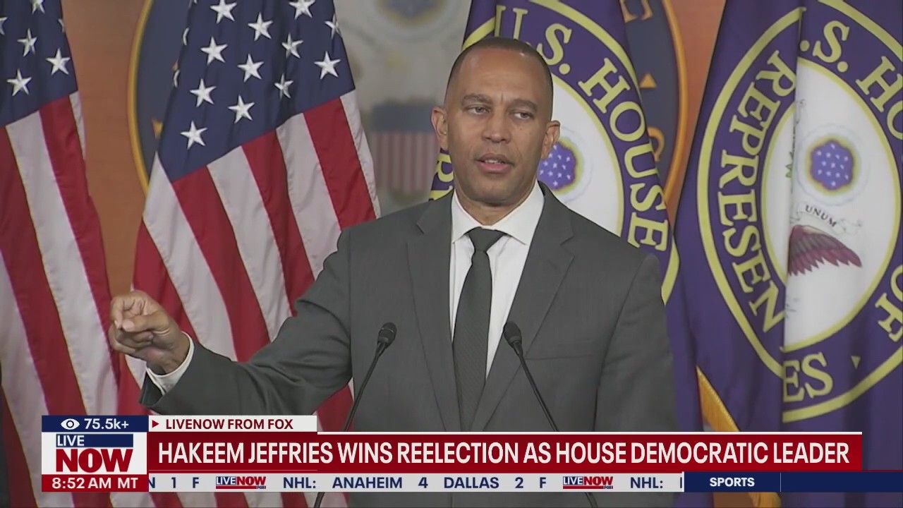 Hakeem Jeffries wins reelection as House Dem leader