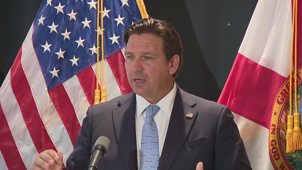 Gov. DeSantis news conference on Manatee County audit
